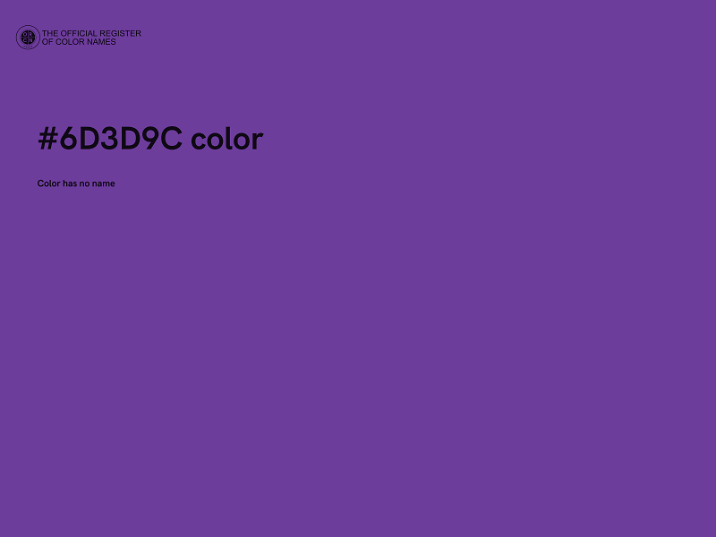 #6D3D9C color image