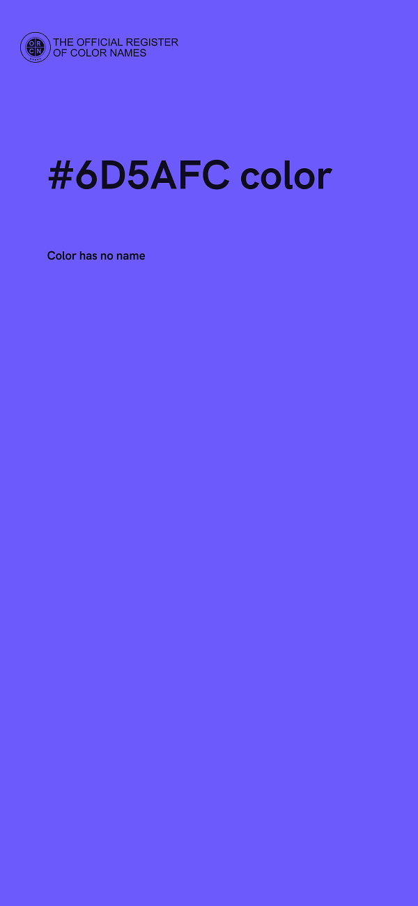#6D5AFC color image