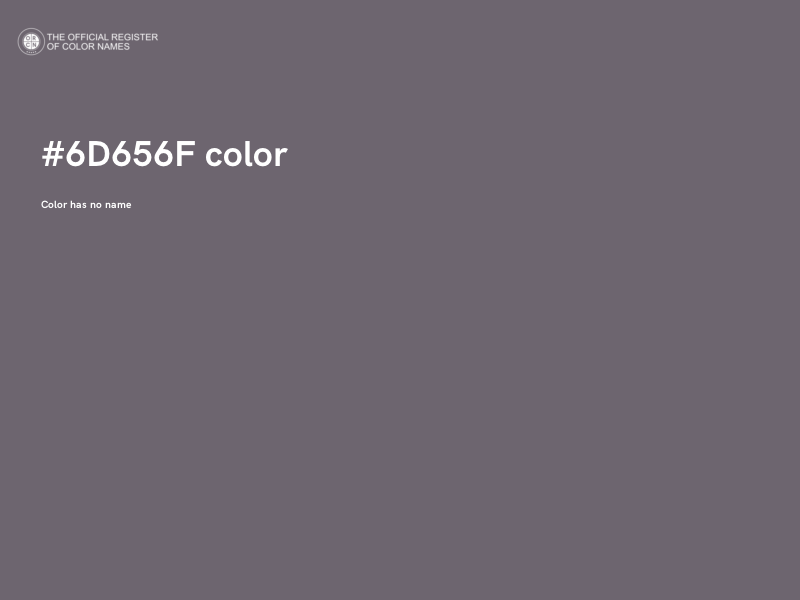 #6D656F color image