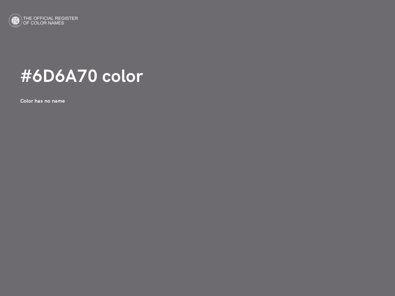#6D6A70 color image