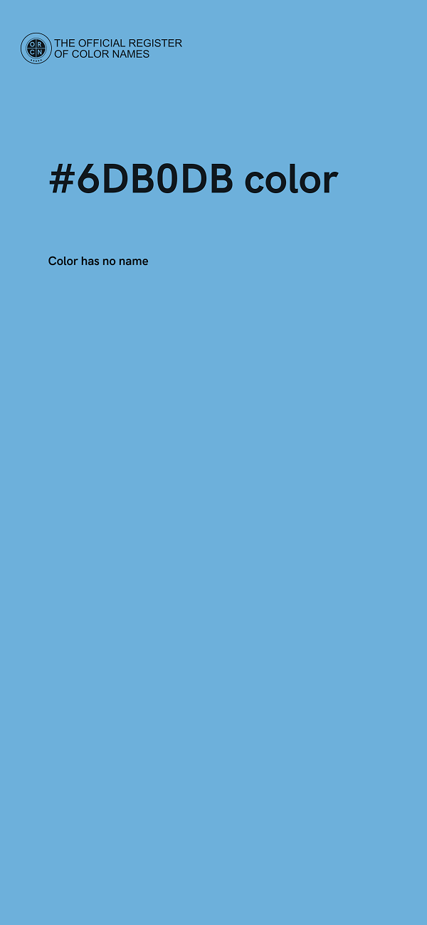 #6DB0DB color image