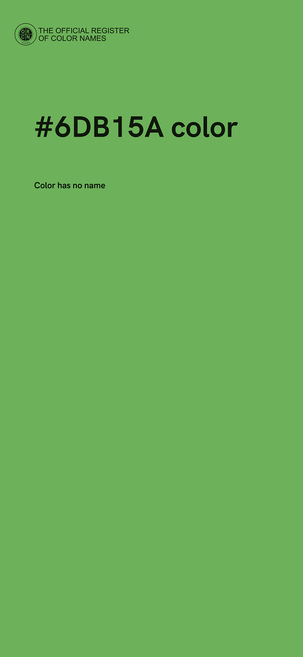 #6DB15A color image