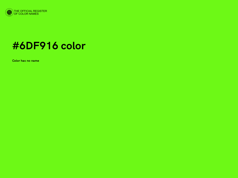 #6DF916 color image