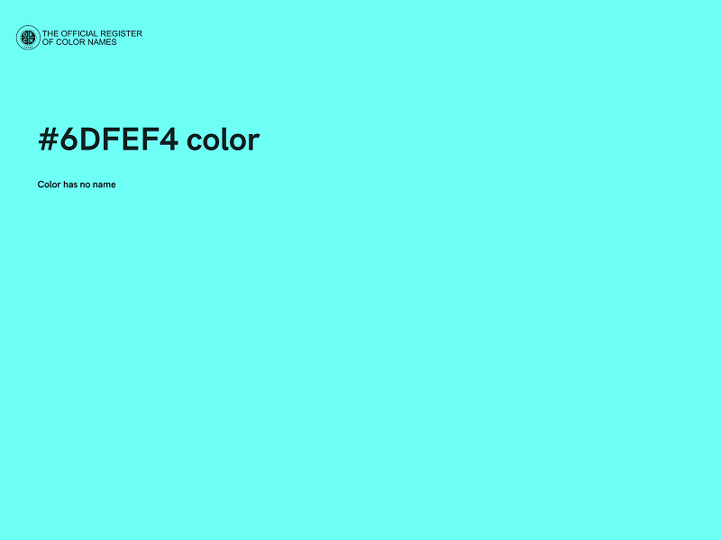 #6DFEF4 color image