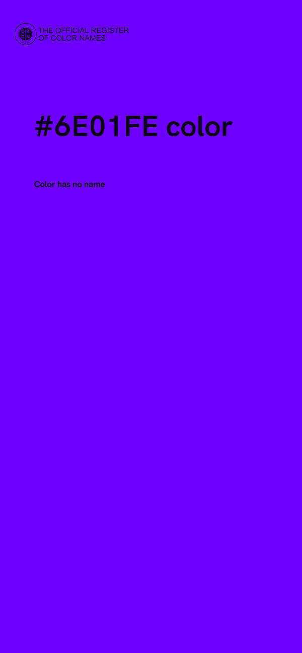 #6E01FE color image