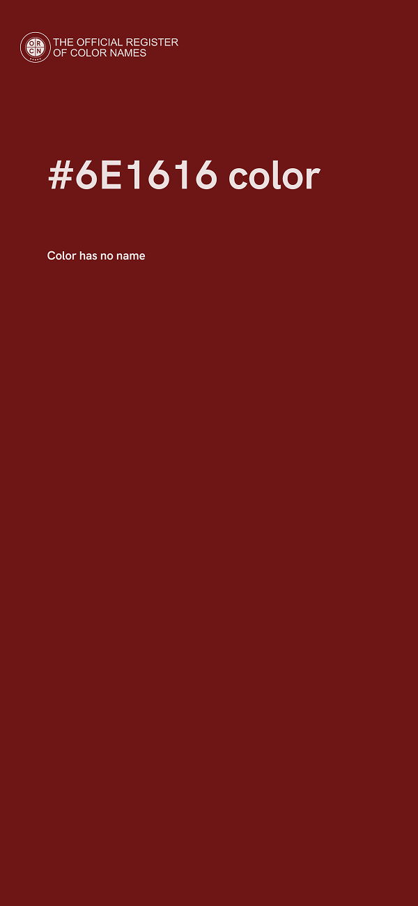 #6E1616 color image