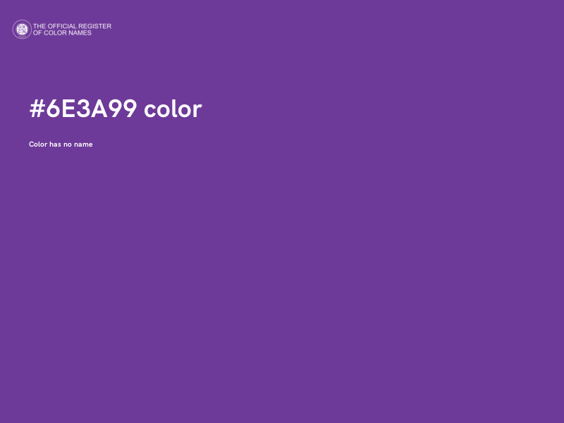 #6E3A99 color image
