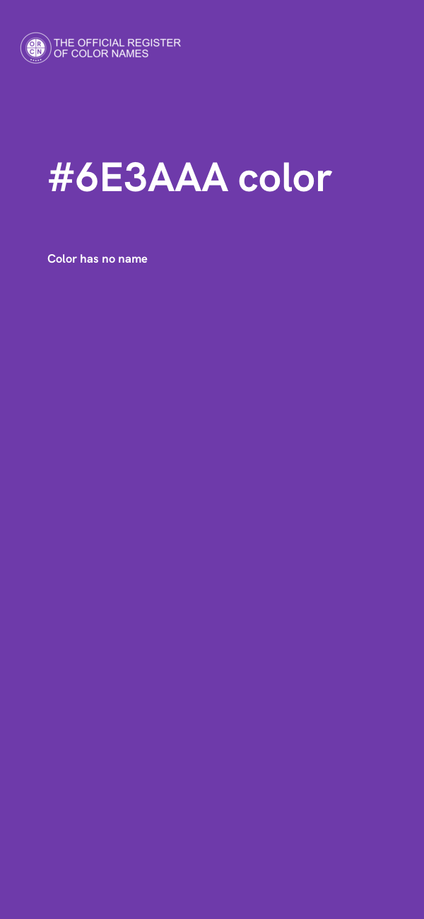 #6E3AAA color image