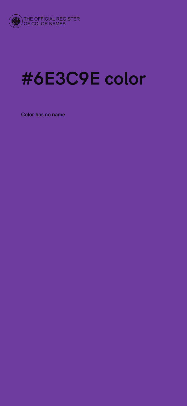 #6E3C9E color image