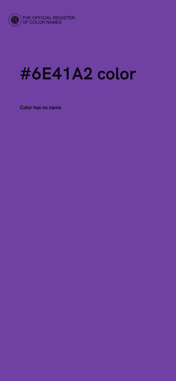 #6E41A2 color image