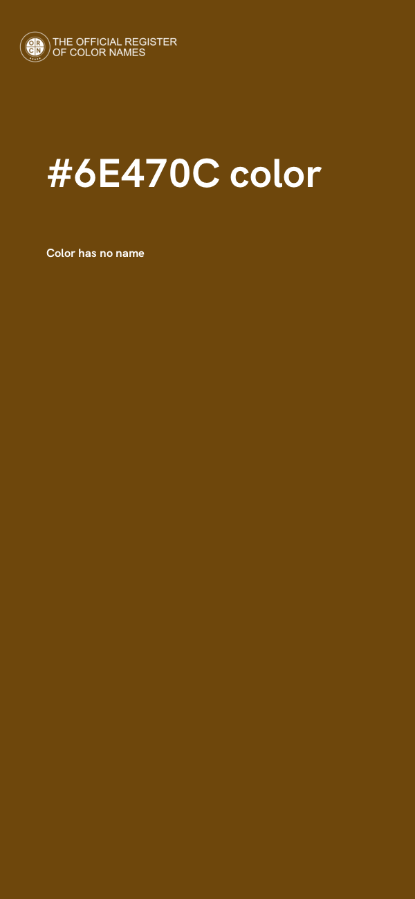 #6E470C color image
