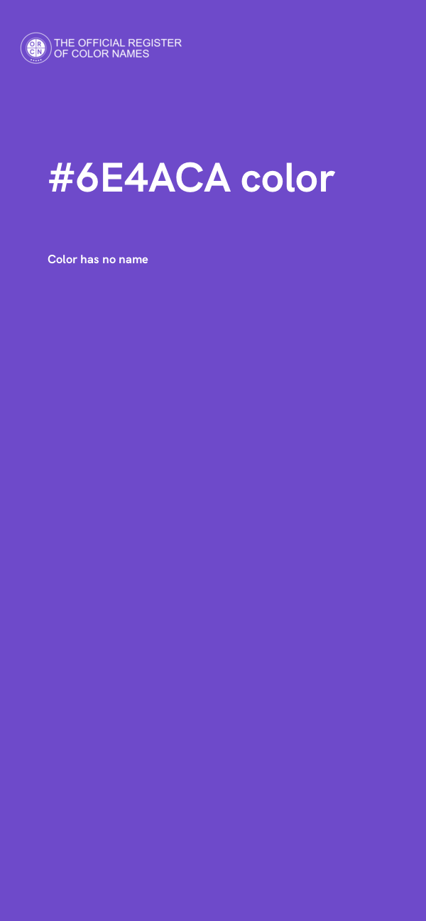 #6E4ACA color image