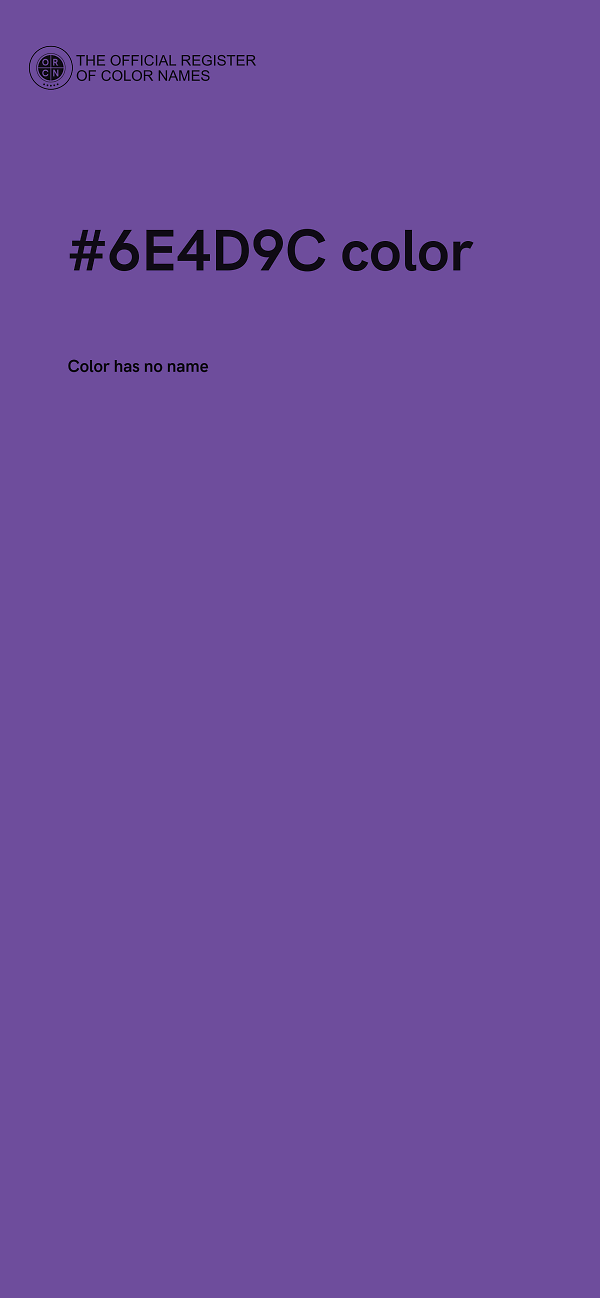 #6E4D9C color image