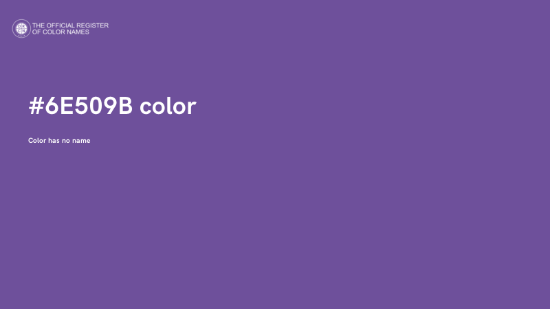 #6E509B color image
