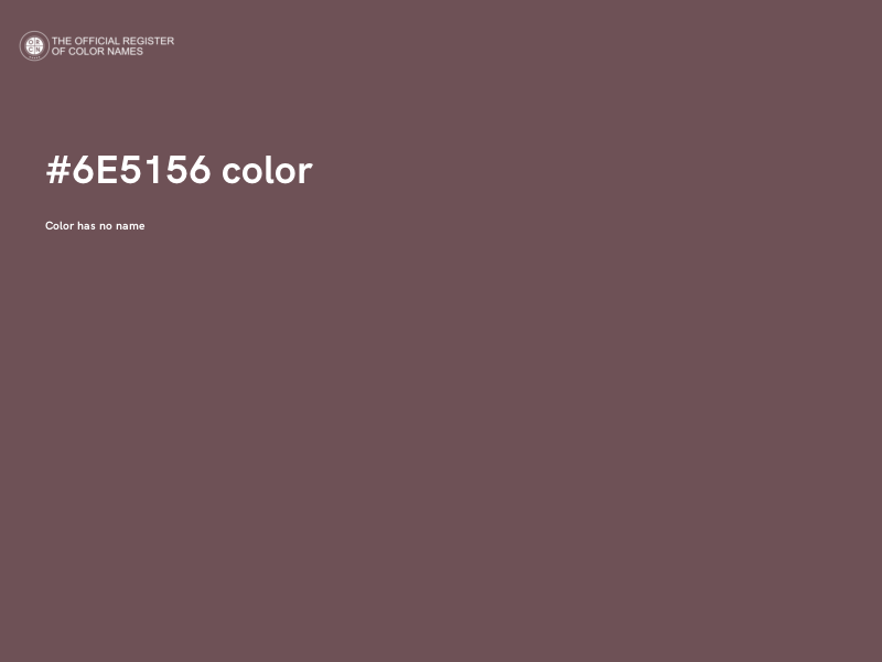 #6E5156 color image