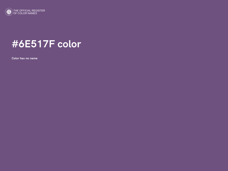 #6E517F color image