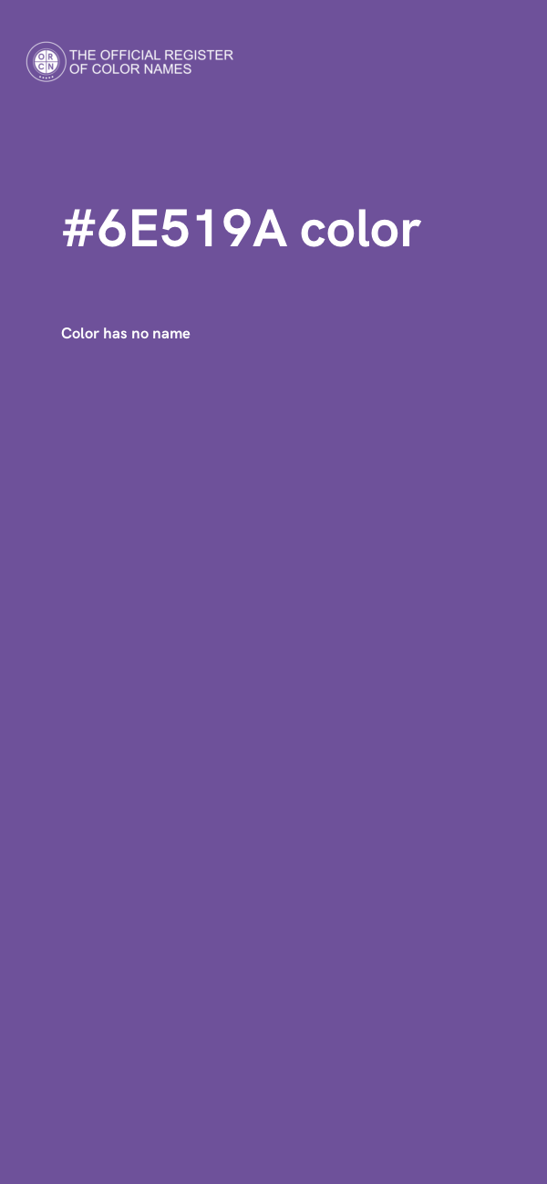 #6E519A color image