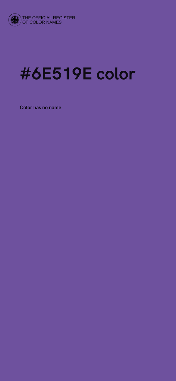 #6E519E color image