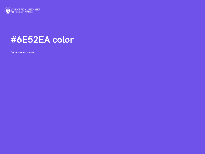 #6E52EA color image
