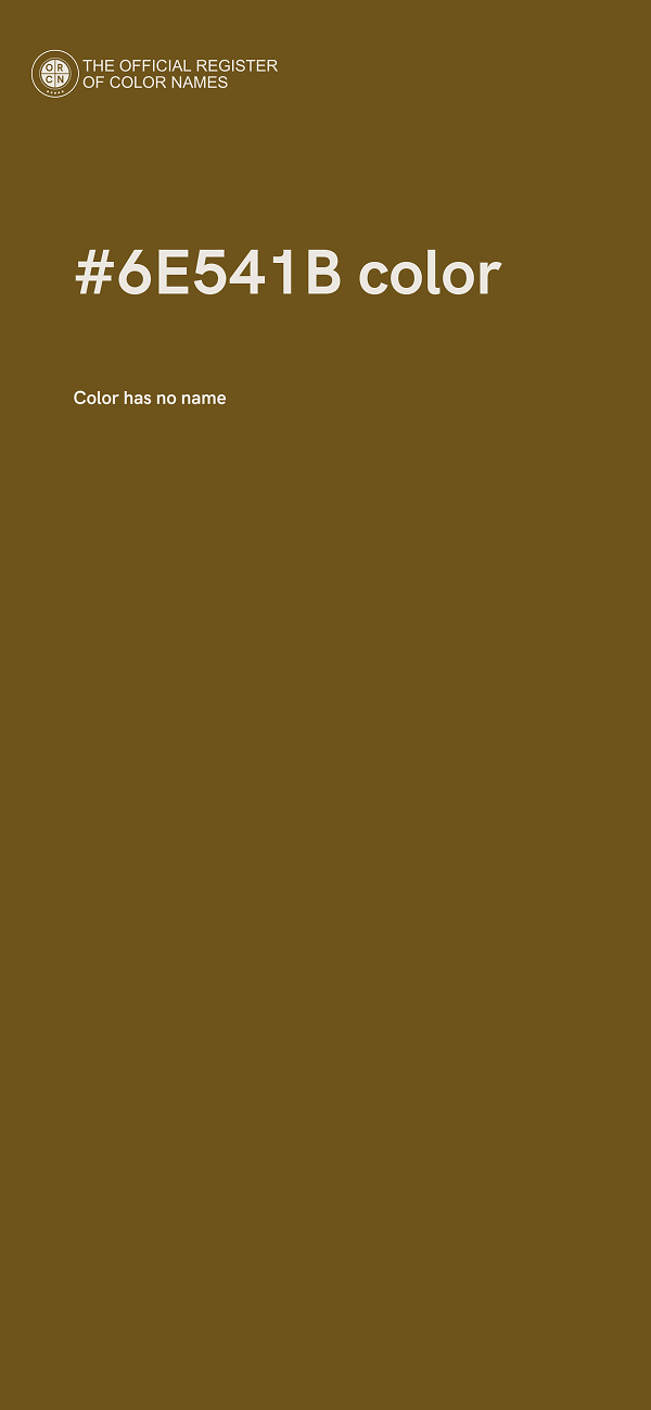 #6E541B color image