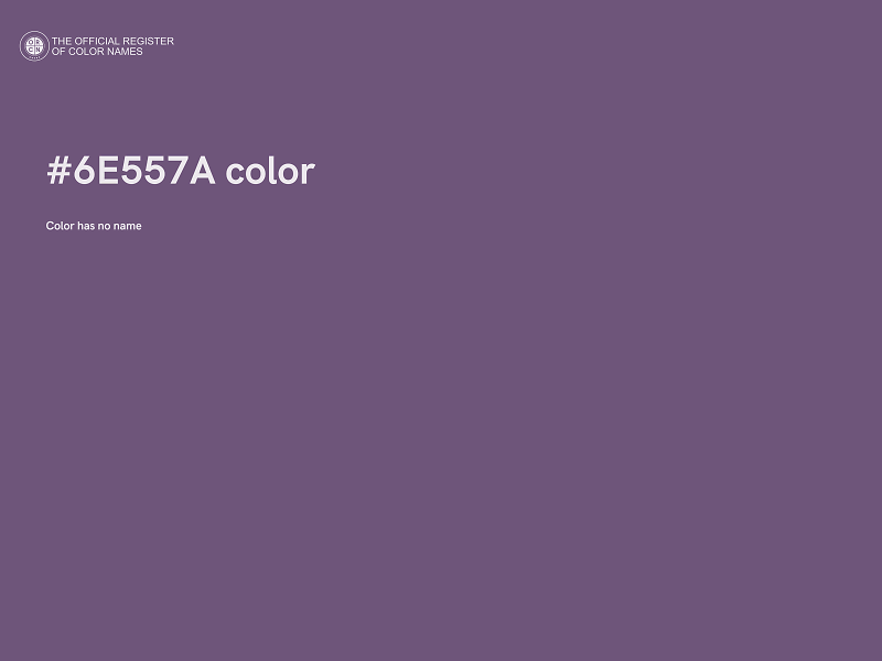 #6E557A color image