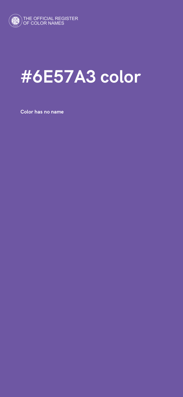 #6E57A3 color image