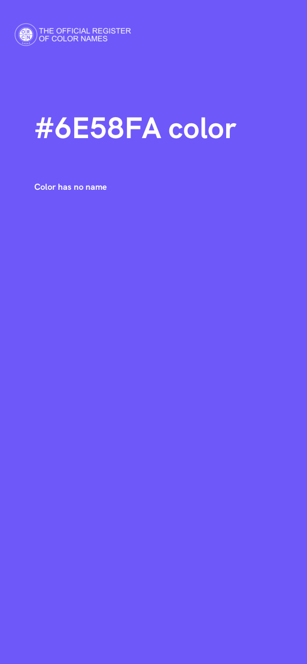 #6E58FA color image
