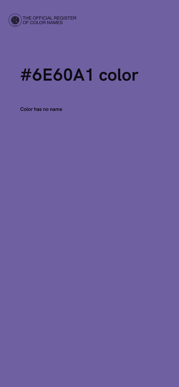 #6E60A1 color image