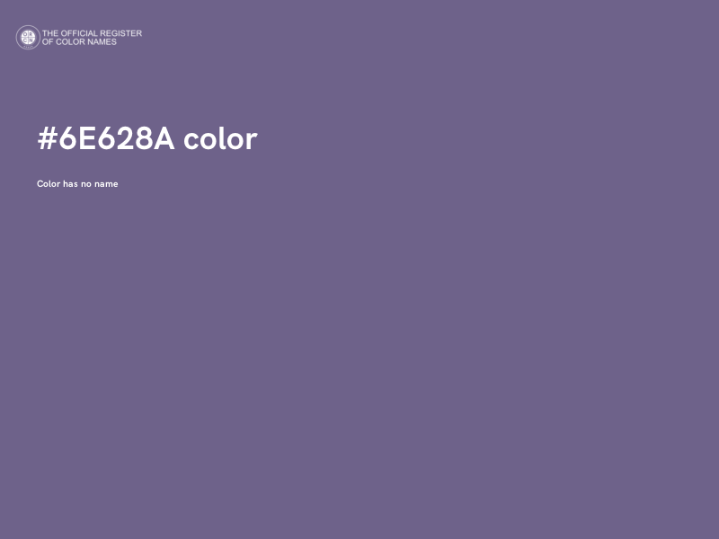 #6E628A color image