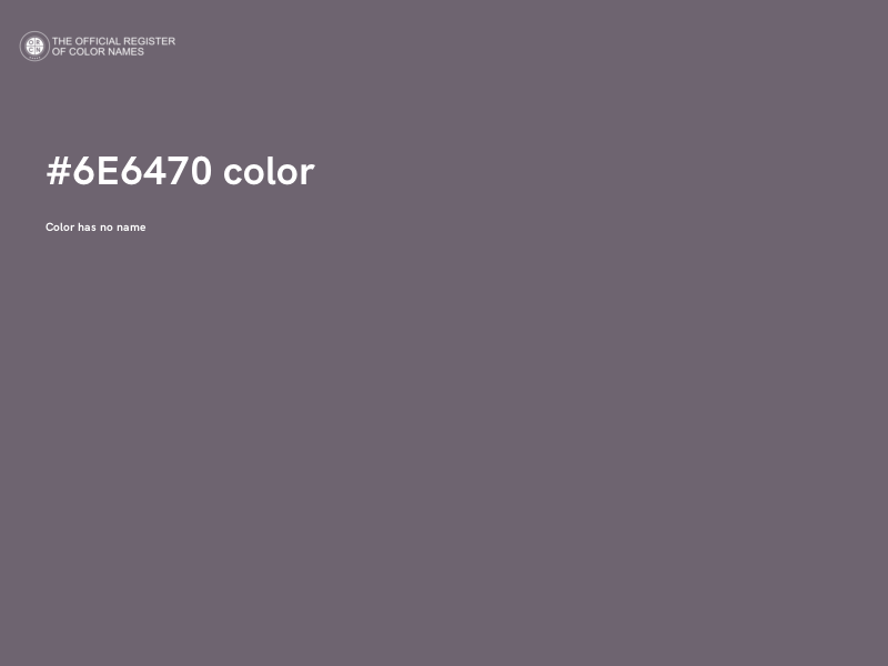 #6E6470 color image