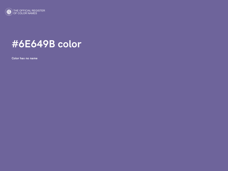 #6E649B color image