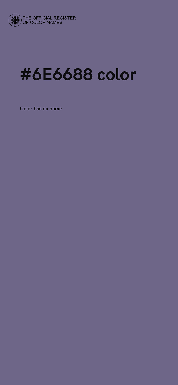 #6E6688 color image