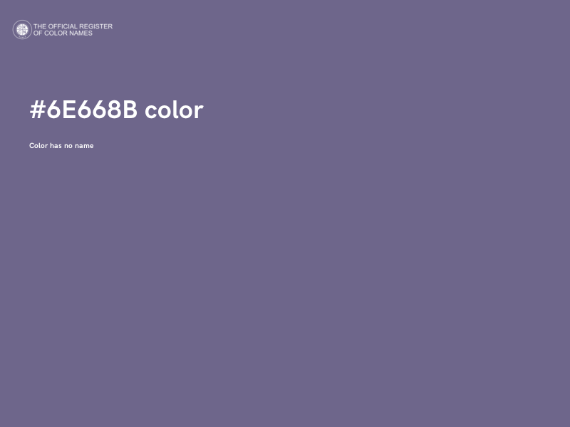 #6E668B color image