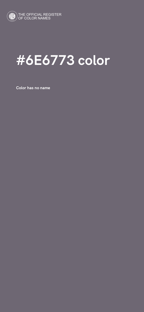#6E6773 color image