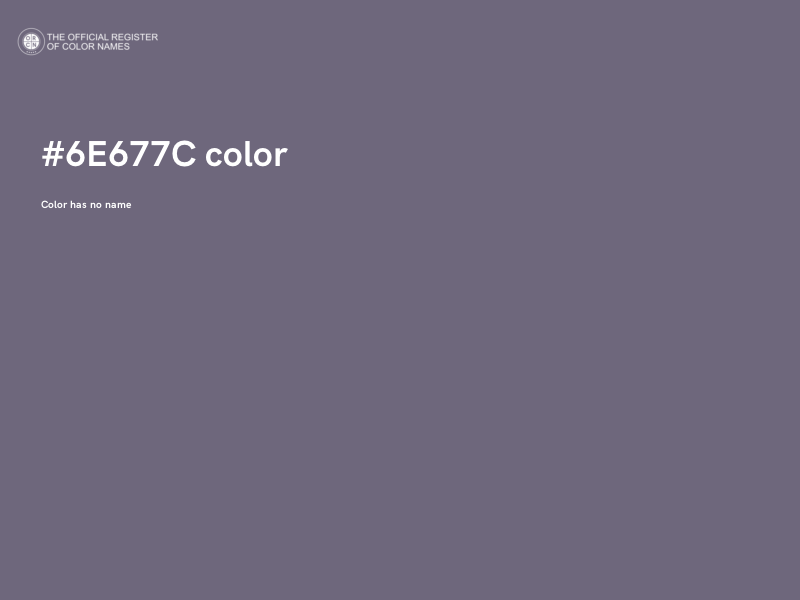#6E677C color image
