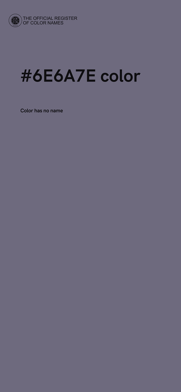 #6E6A7E color image