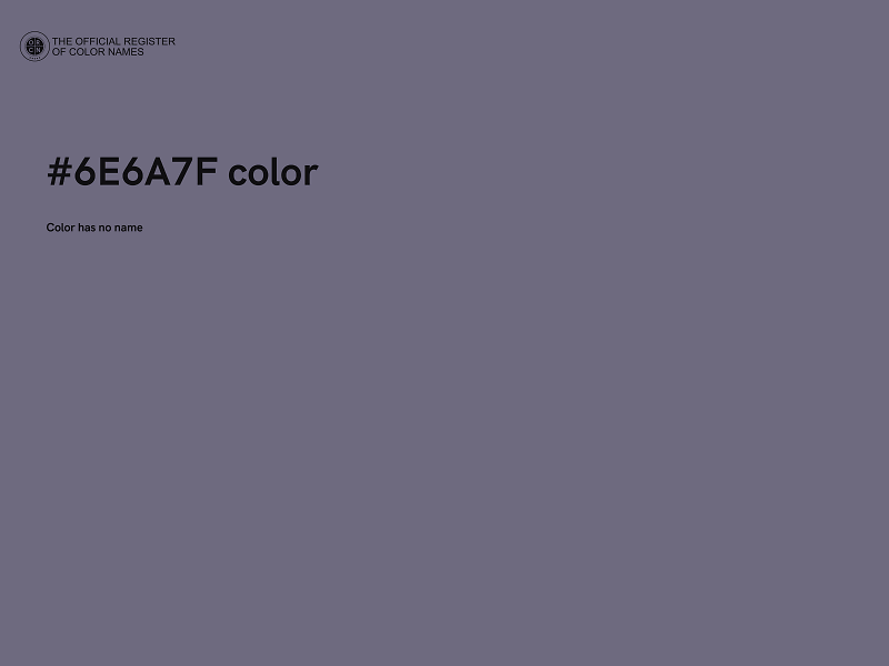 #6E6A7F color image