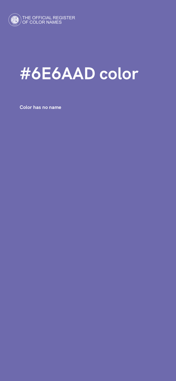 #6E6AAD color image
