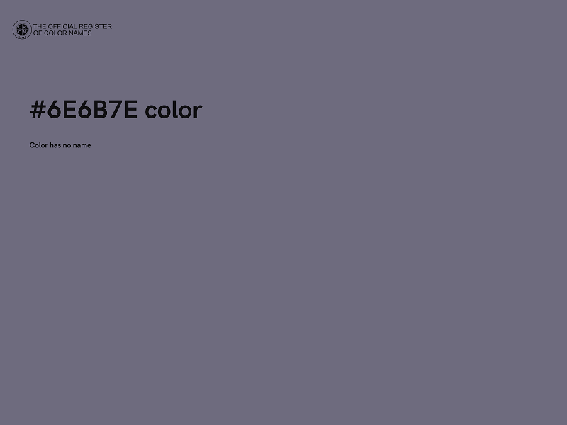 #6E6B7E color image