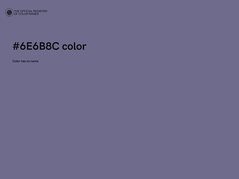 #6E6B8C color image