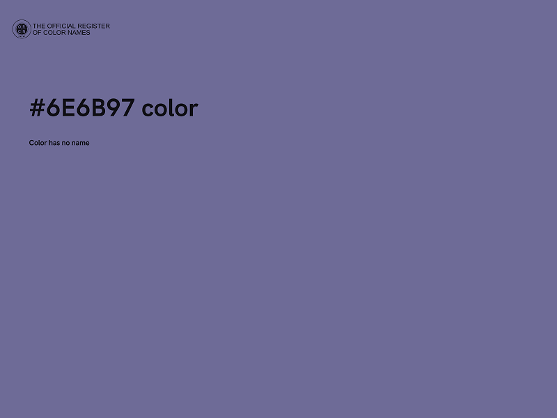#6E6B97 color image