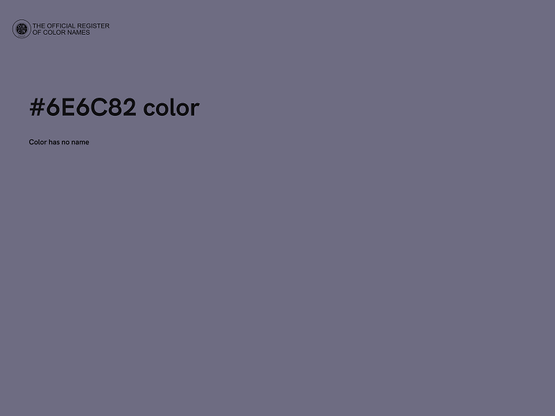 #6E6C82 color image