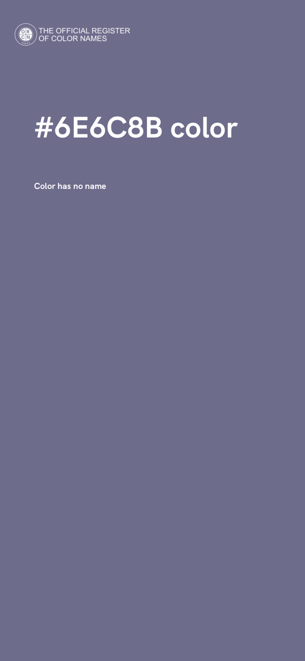 #6E6C8B color image