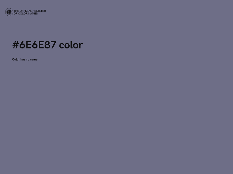 #6E6E87 color image