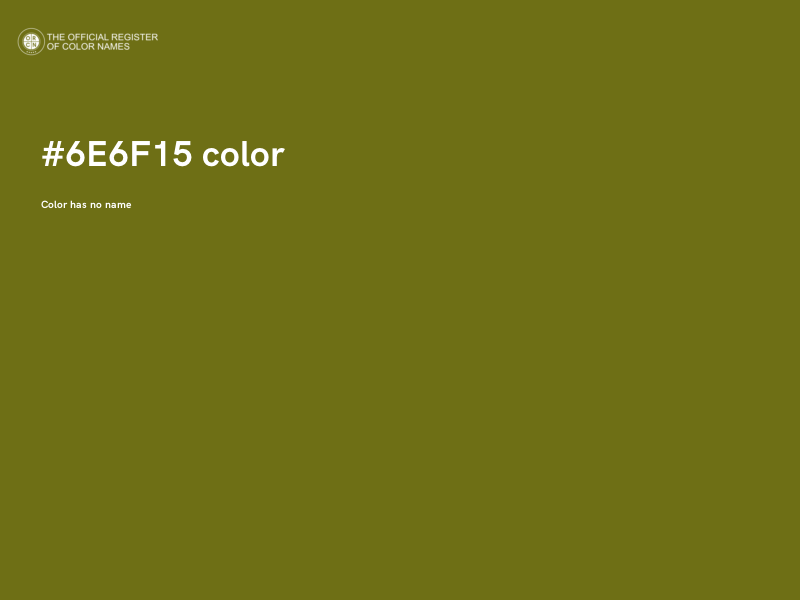 #6E6F15 color image
