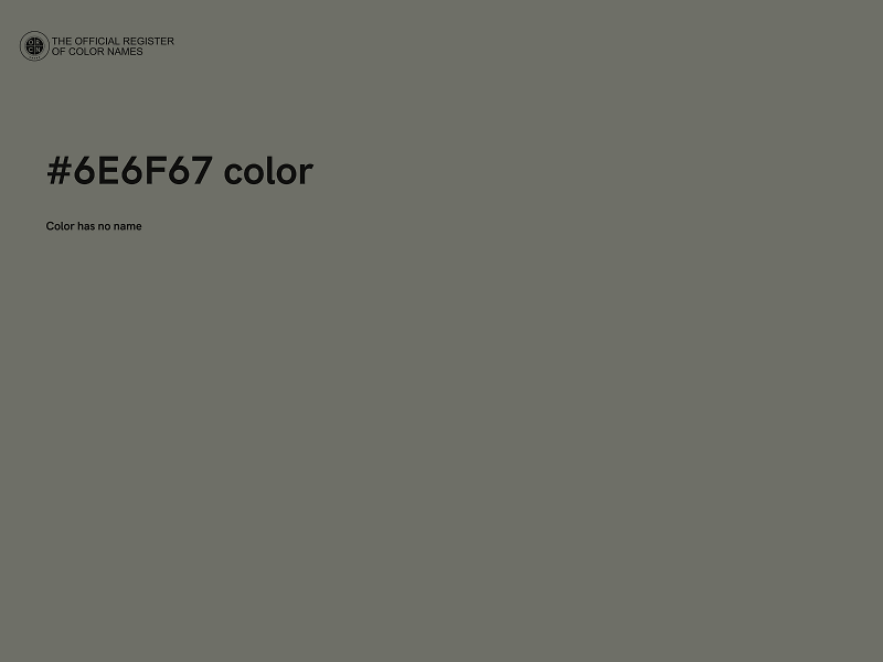 #6E6F67 color image