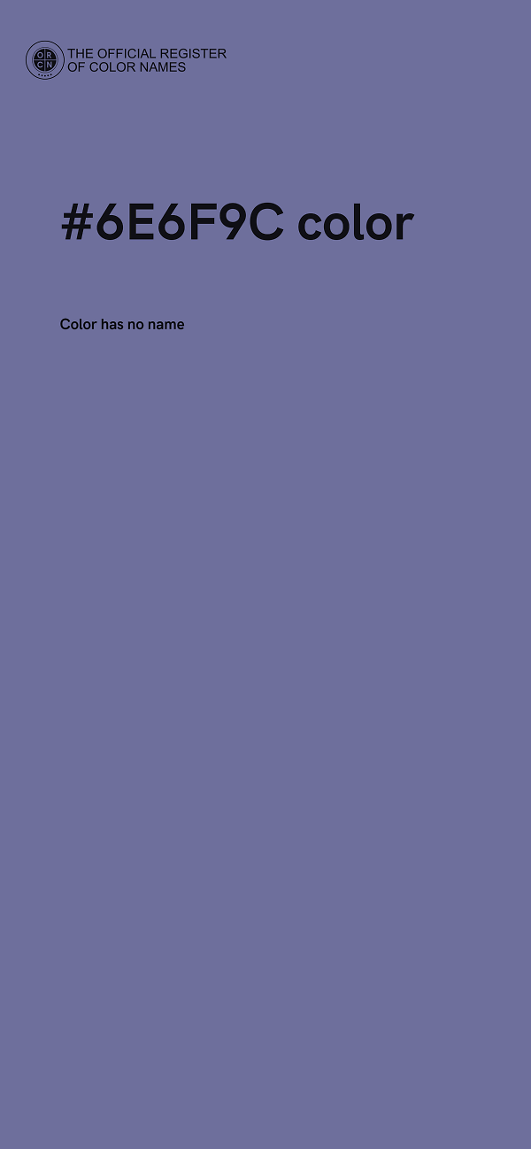 #6E6F9C color image