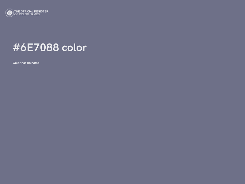 #6E7088 color image