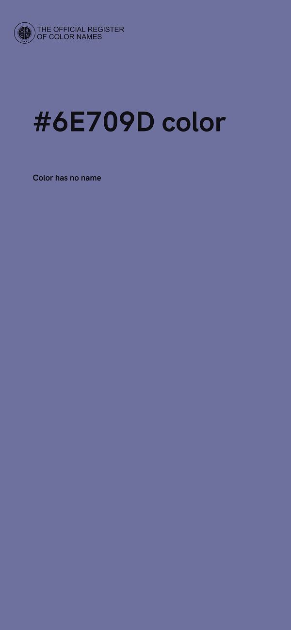 #6E709D color image