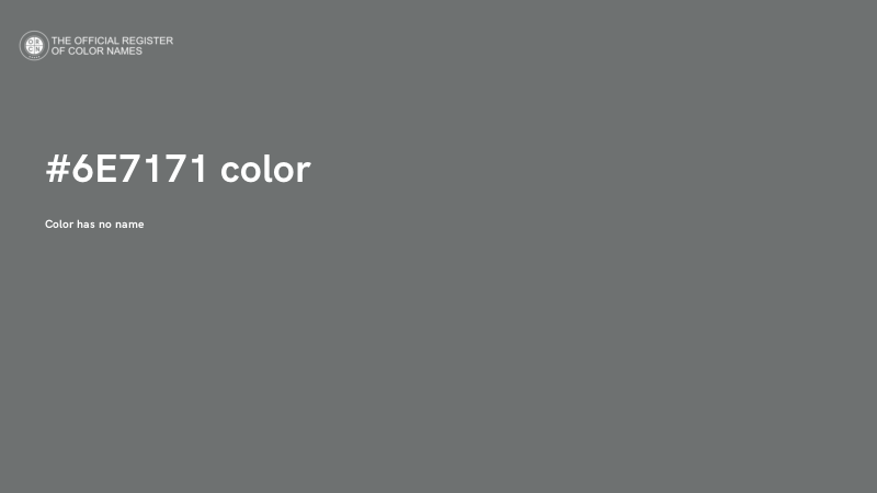 #6E7171 color image